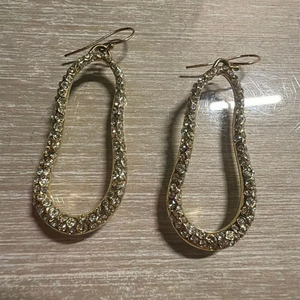 Alexis Bittar gold earrings